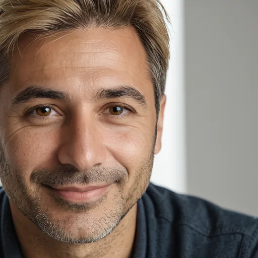 AI generated author portrait of Mert